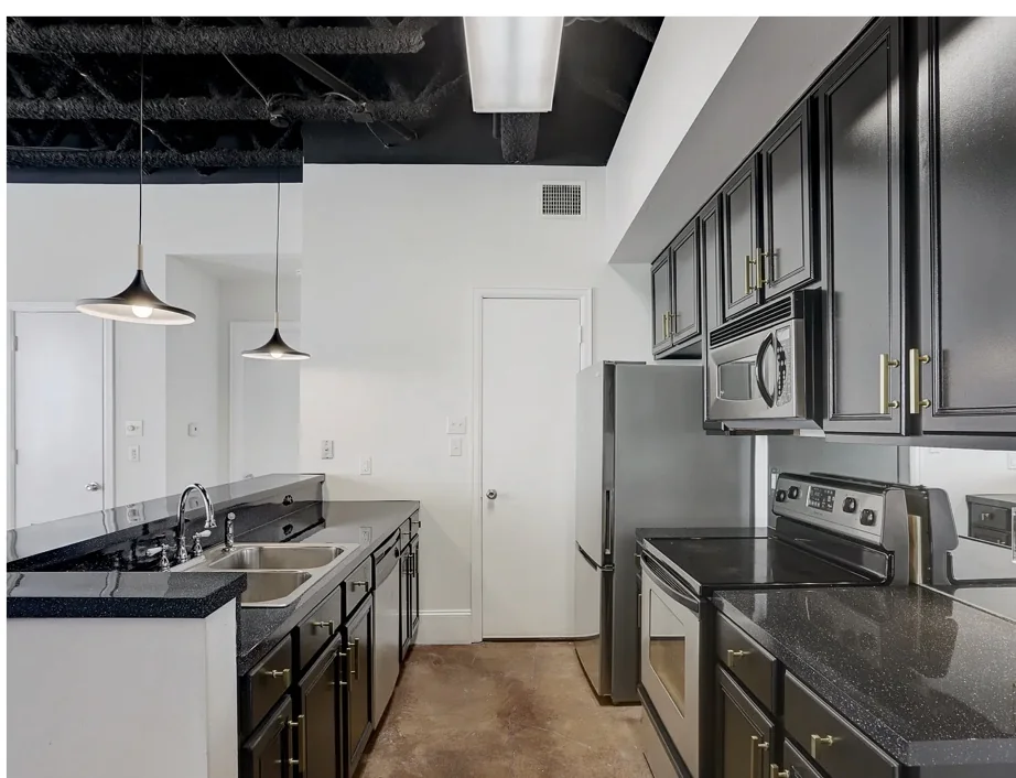 Refreshed kitchen with stainless appliances