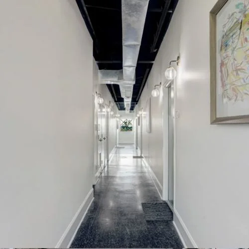 Clean interior corridor