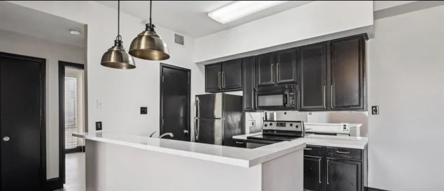 Updated kitchen interior