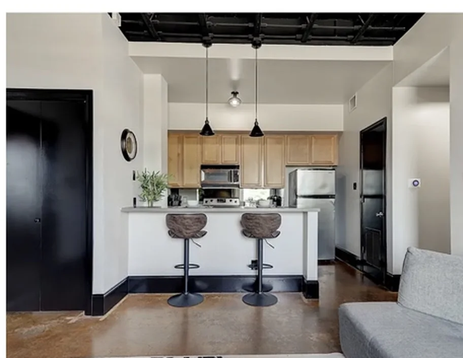 Two bedroom residence interior